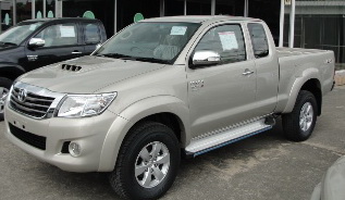 new 2016, 2017 Toyota Hilux Vigo in new Silky Gold Color